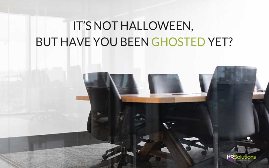 It’s Not Halloween, but have you Been Ghosted Yet?